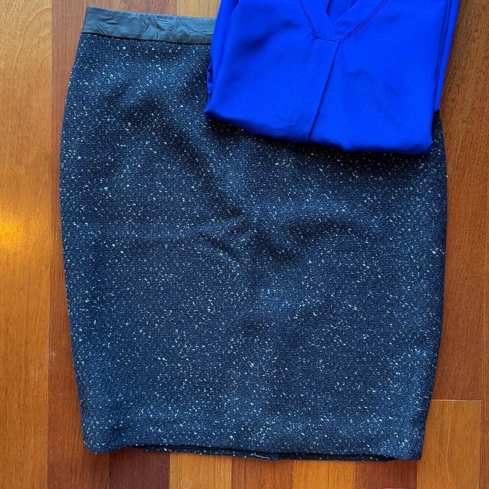 NWOT Ann Taylor LOFT Tweed Pencil Skirt
